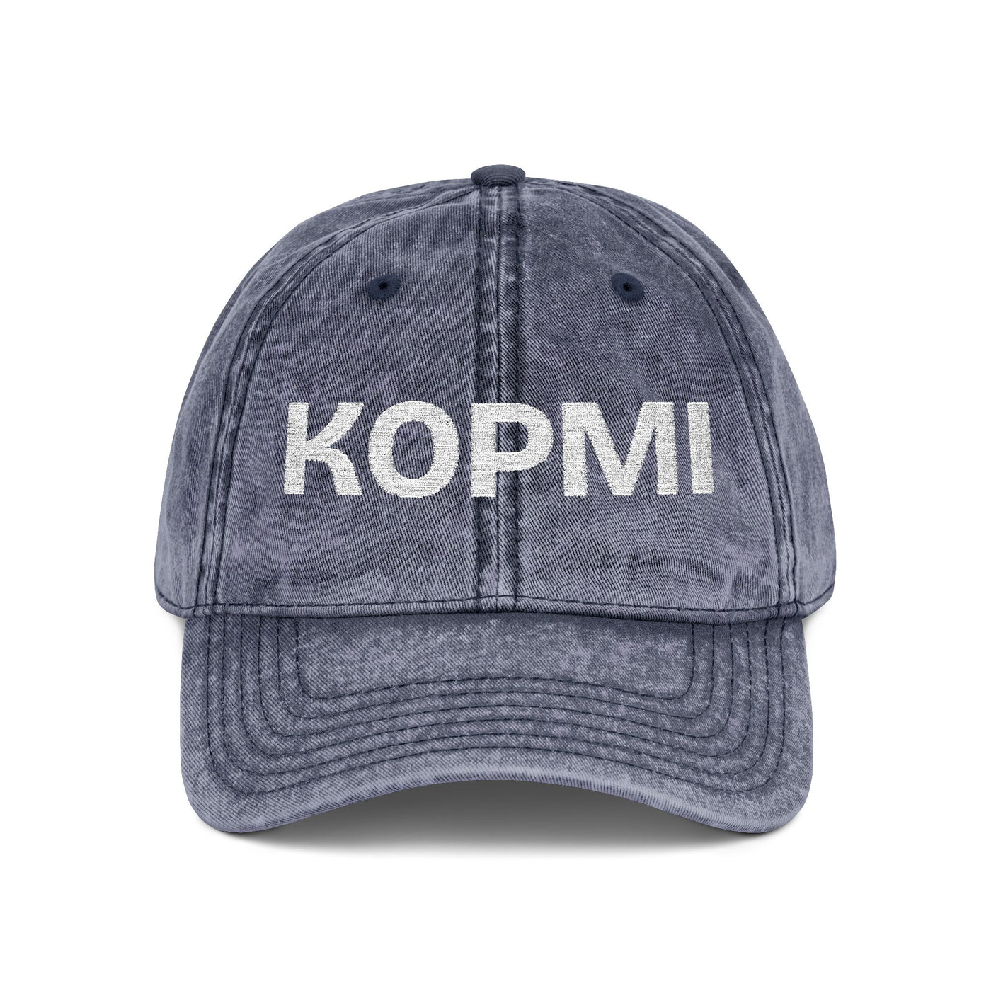 Casquette Vintage KOPMI · Broderie Navy