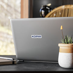 Sticker KOPMI · Wordmark Navy