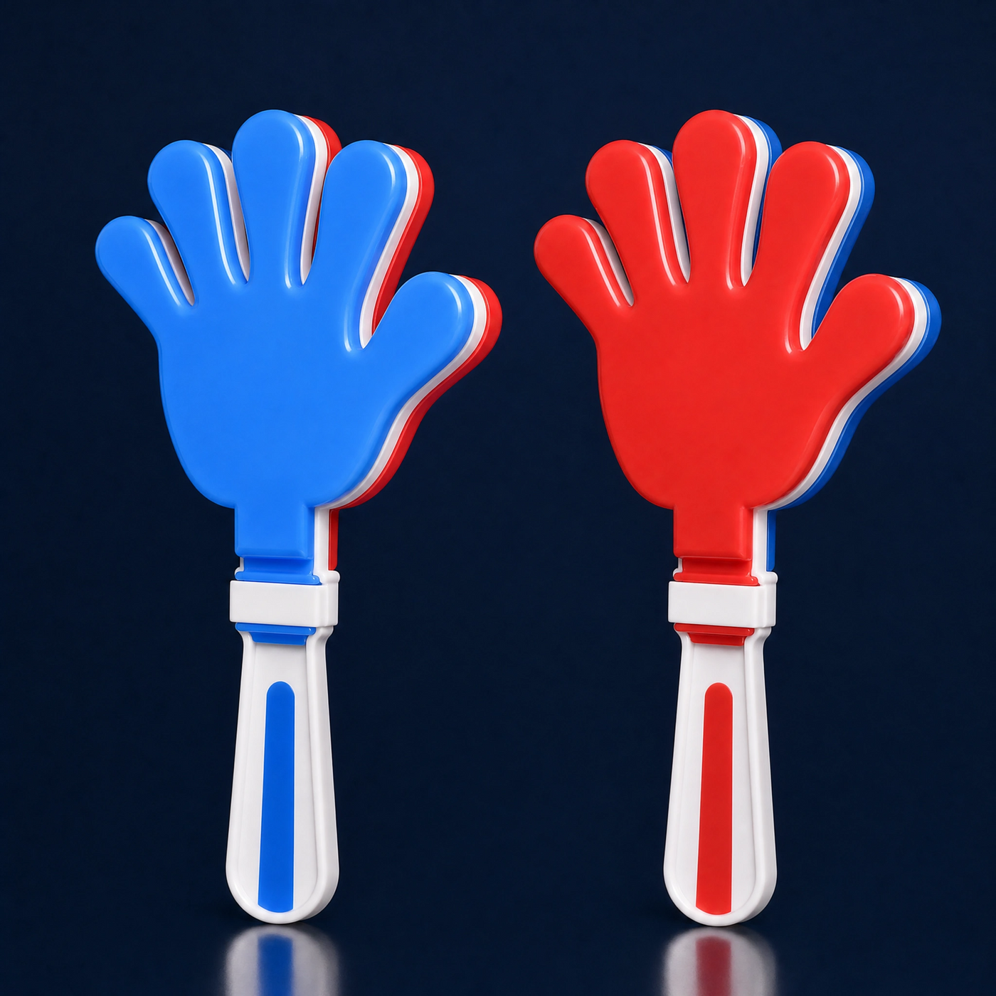 Claquette main tricolore · Édition Lancement CDM 2026